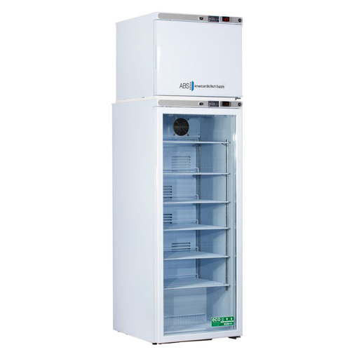 Freezers with “front-breathing” ventilation system