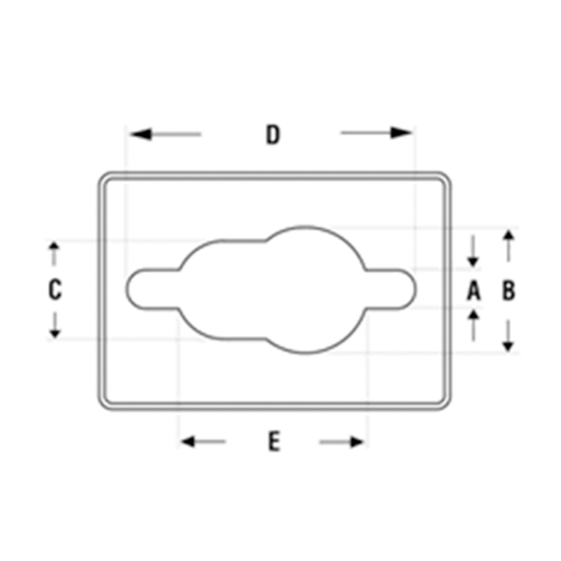 Matrices cérébrales en acier inoxydable