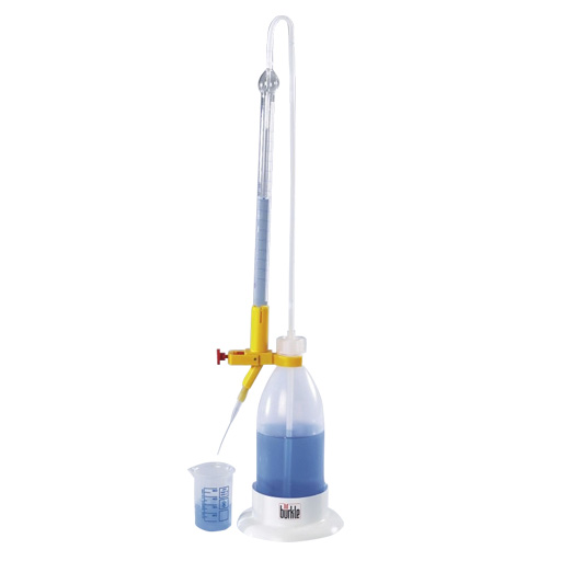Titrating Burette for electroplating industry, water treatment plants