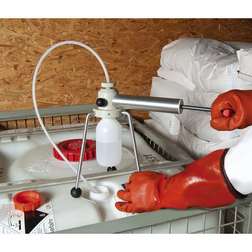 ProfiSampler - vacuum-operated sample collector for robust industrial use