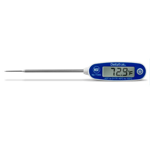 FlashCheck® Jumbo Display Auto-Cal Blunt Probe Thermometer, Model 11082