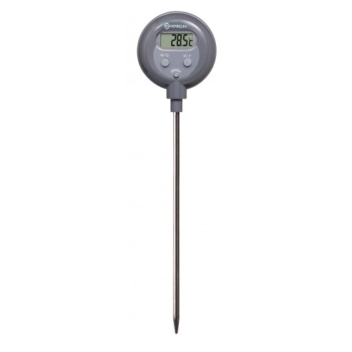 Le thermomètre Lollipop est idéal pour les laboratoires humides, les zones de lavage, l'extérieur.