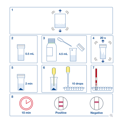 Les tests rapides de détection des allergènes dans les aliments (Œuf) Les tests rapides de détection des allergènes dans les aliments (Œuf)