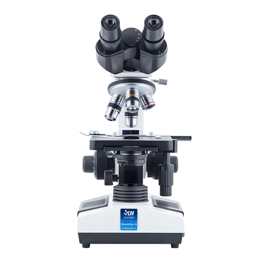 Microscope à 4 objectifs pour les cliniques médicales et vétérinaire