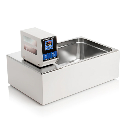 Water Bath with open reservoir and immersion circulator