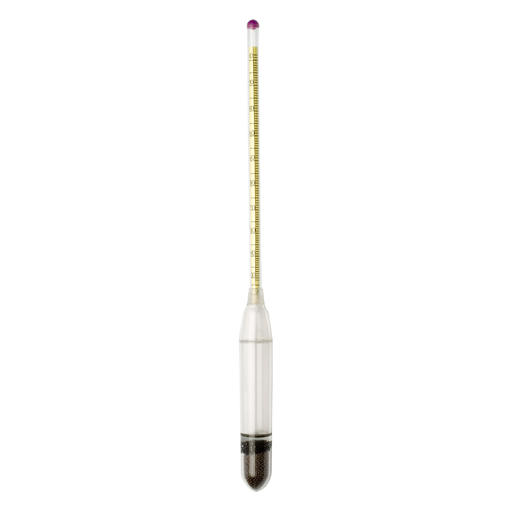 Polycarbonate Hydrometers with Certificate