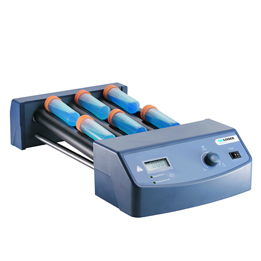 Mixing blood samples with LCD Digital Tube Roller 