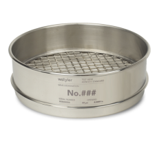 8" x 2" W.S.Tyler Sieve ,Stainless, 1-1/4in (31.5mm)