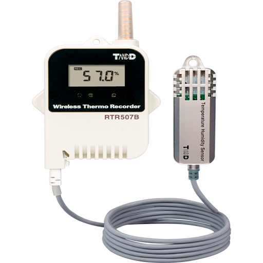  transmit data from a temperature logger to a base unit