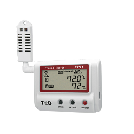 Wireless temperature and Humidity datalogger