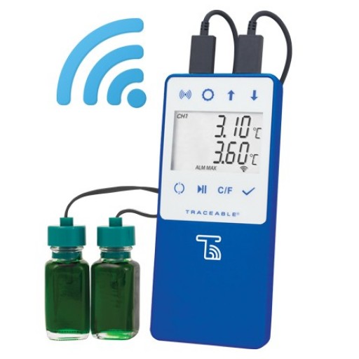 Thermomètre enregistreur de données de haute précision Wifi 