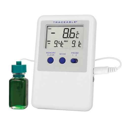 Monitor temperature in Refrigerators, freezers, water baths, and incubators