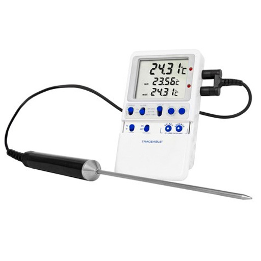 High-Accuracy Freezer Thermometer with MIN/MAX temperatures 