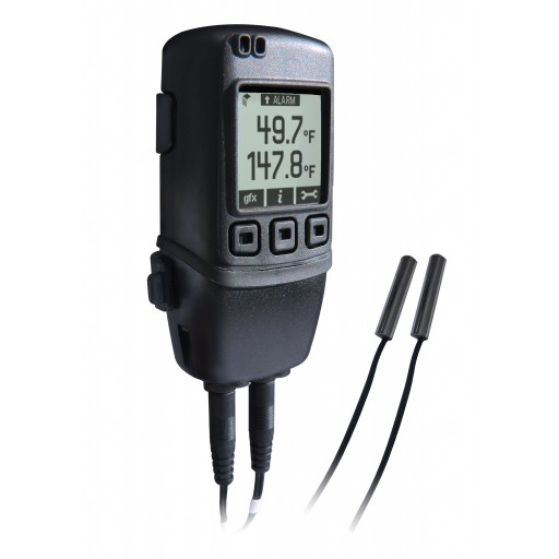 Thermistor Data Logger measures and stores more than 250,000 temperature readings 