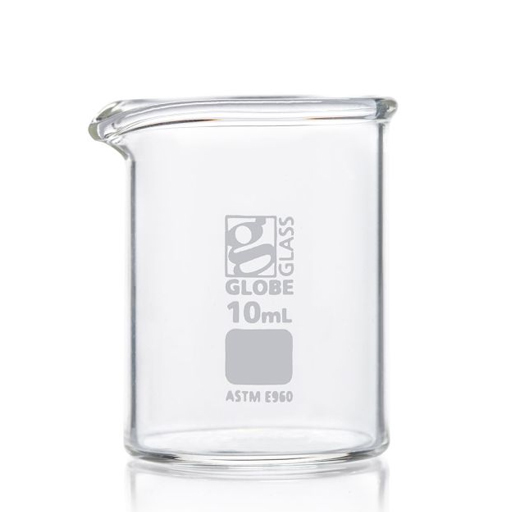 Globe Glass™ Griffin Style Beakers 10ml