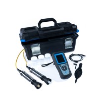 HQ2200 Portable Multi-Meter with Rugged Field Gel pH and Conductivity Electrodes, 5 m Cables