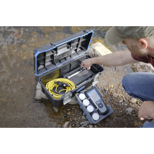 Multi-Meter, Portable, Rugged Field Gel pH, Conductivity Electrodes, 5 m Cables