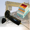 Crane anemometer with alarm 50km/h and 70km/h