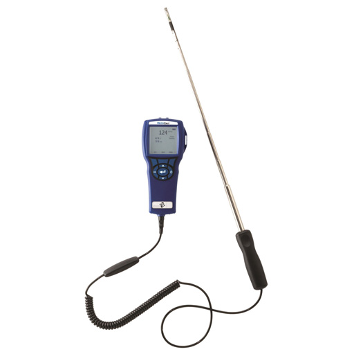 Testeur de vent hygromètre Mini vitesse 3-en-1 thermomètre numérique anémomètre compteur de mesure de volume dair multifonction pour voyager pour le camping 