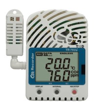 Enregistreur sans fil pour la température, l'humidité relative et le CO2