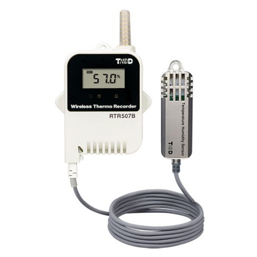  transmit data from a temperature logger to a base unit