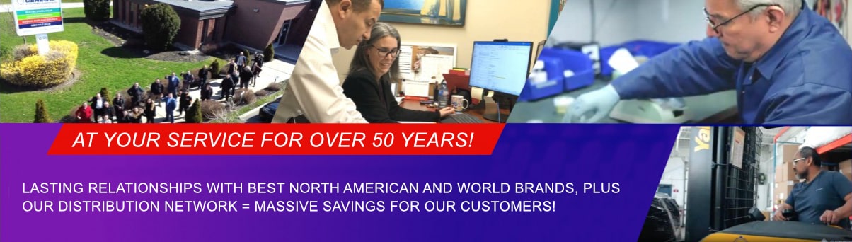 GENEQ HAS BEEN AT YOUR SERVICE FOR 50 YEARS!