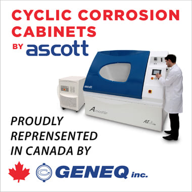 Ascott corrosion test cabinets