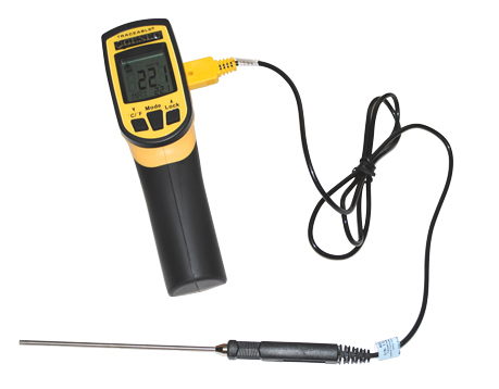 4485 Traceable Infrared Circle Laser Thermometer w/Type-K Probe