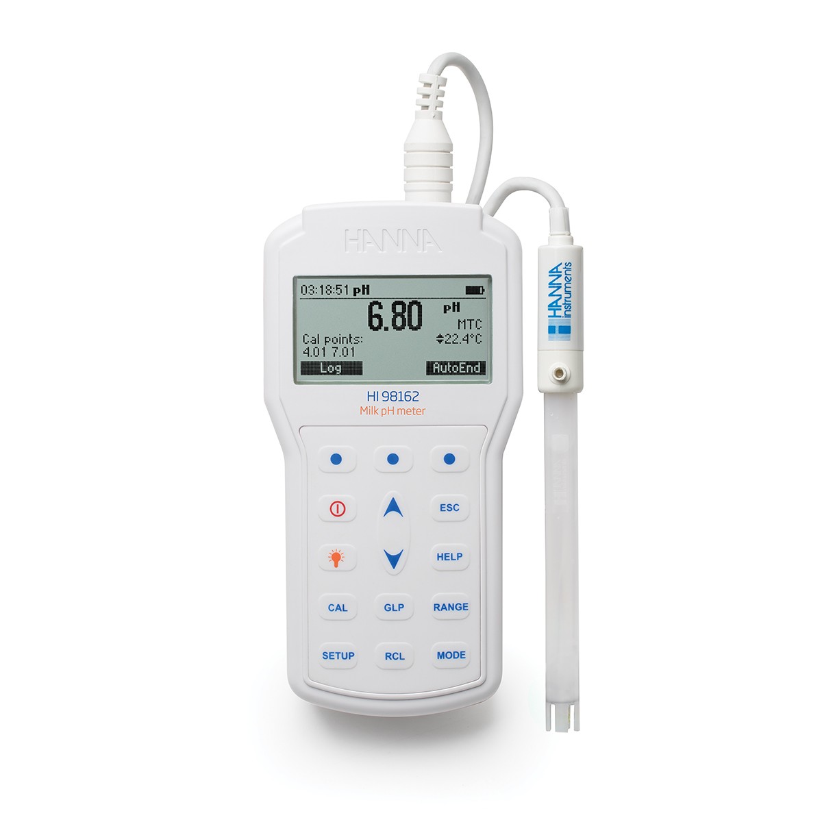 Professional Portable pH Meter | Biotechnology | Geneq