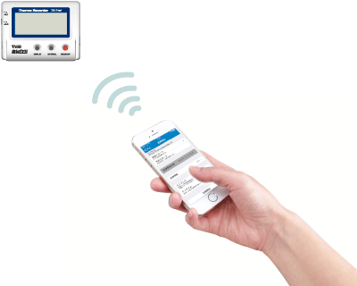 Wireless temperature and humidity