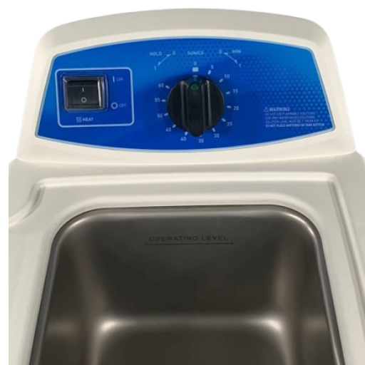 Branson M1800H Ultrasonic Bath with mechanical timer and heat, 0.5 gal