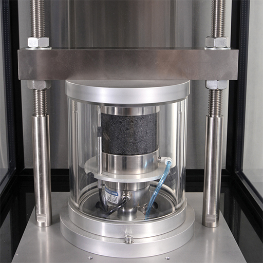 Triaxial test – Universal and Automatic Triaxial Cell for UTM and AsphaltQube