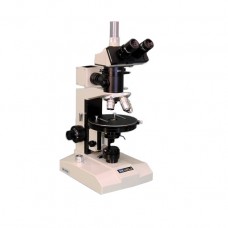 Microscope trinoculaire à lumière polarisée