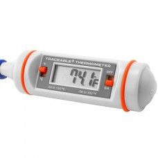 Thermomètre à longue tige traçable