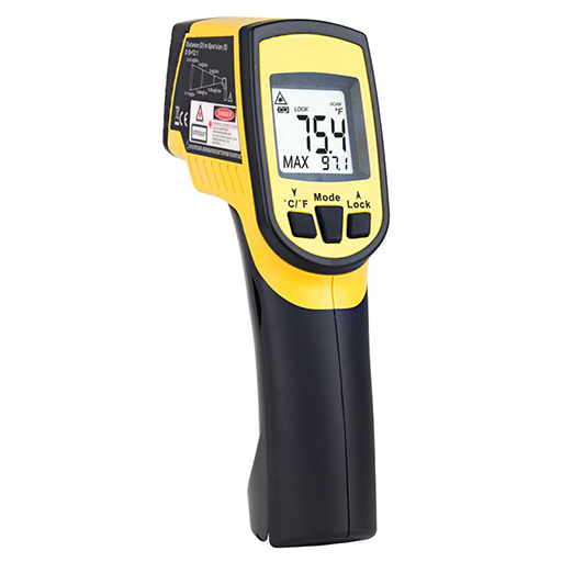 Infrared Thermometer for Non-invasive, measurements are ideal for food, life sciences, pharmaceuticals