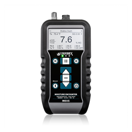 Kit for surveying and inspecting moisture in buildings