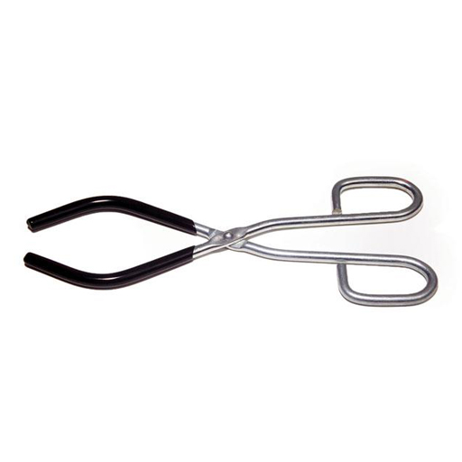 United Scientific Supplies CTSP09 Plated Steel Crucible Tongs 